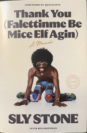Thank you (falettinme be mice elf agin) : a memoir / Thank you (for letting me be myself again) Cover Image