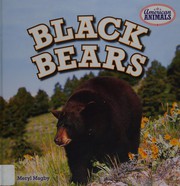 Black bears Book cover
