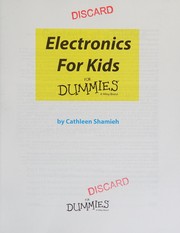 Electronics for kids for dummies Book cover