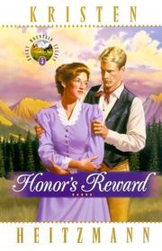 Honor's reward: Rocky Mountain Legacy #5  Cover Image