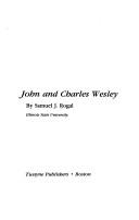 John and Charles Wesley  Cover Image