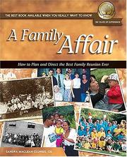 A family affair : how to plan and direct the best family reunion ever  Cover Image