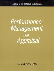 Performance management and appraisal : a how-to-do-it manual for librarians  Cover Image