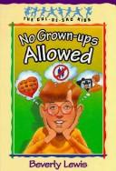 No grown-ups allowed  Cover Image