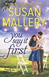 You say it first Cover Image