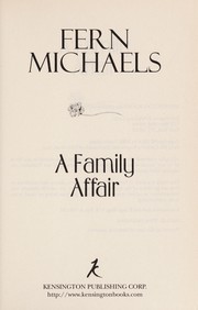 A family affair  Cover Image