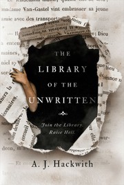 The library of the unwritten  Cover Image