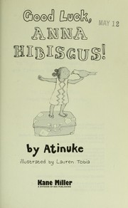 Good luck, Anna Hibiscus!  Cover Image