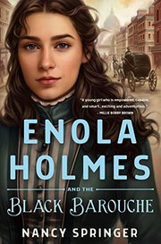 Enola Holmes and the black barouche  Cover Image