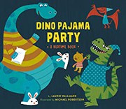 Dino pajama party : a bedtime book Book cover