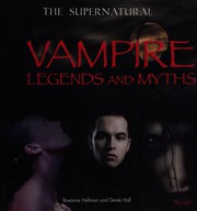 Vampire legends and myths  Cover Image