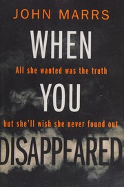 When you disappeared Book cover