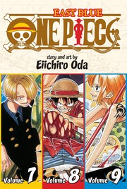 One piece. Vols. 7-9 East blue Book cover