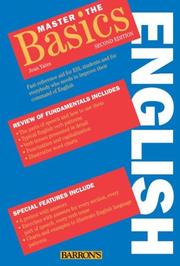 Master the basics--English  Cover Image