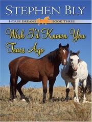 Wish I'd known you tears ago Cover Image