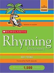 Scholastic rhyming dictionary  Cover Image