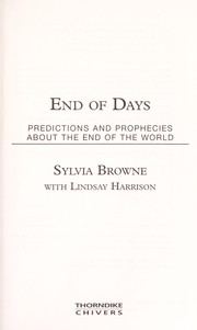 End of days predictions and prophecies about the end of the world  Cover Image