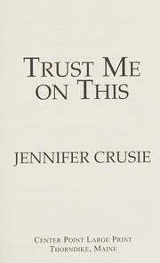 Trust me on this Cover Image