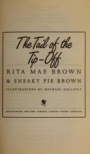 Tail of the tip-off : a Mrs. Murphy mystery  Cover Image