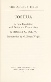 Joshua  Cover Image