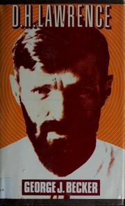 D. H. Lawrence  Cover Image