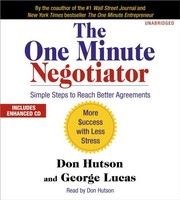 The one minute negotiator simple steps to reach better agreements  Cover Image