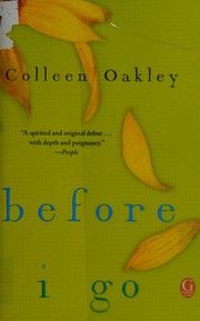 Before I go  Cover Image