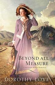 Beyond all measure  Cover Image