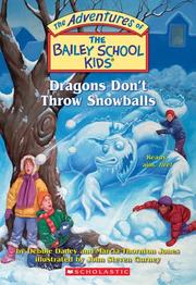 Dragons don't throw snowballs  Cover Image